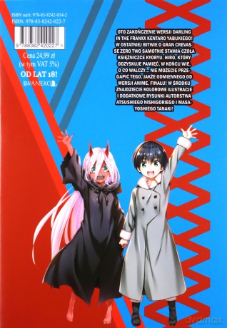 Darling in the Franxx (Tom 8) - Kentaro Yabuki [KOMIKS]