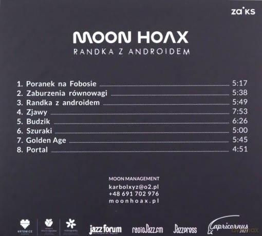 Moon Hoax: Randka z androidem [CD]