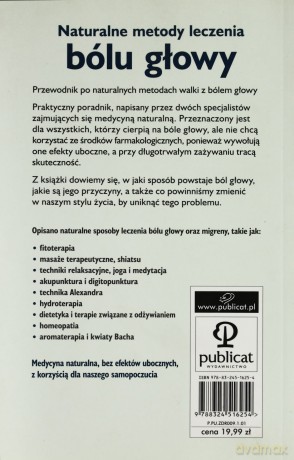 Naturalne Metody Leczenia Bólu Głowy - Ramon Rosello, Pepe Landazuri [KSIĄŻKA]