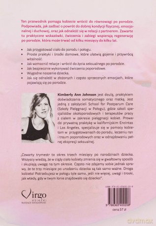 Czwarty trymestr ciąży. Jak dbać o siebie po porodzie - Kimberly Ann Johnson [KSIĄŻKA]
