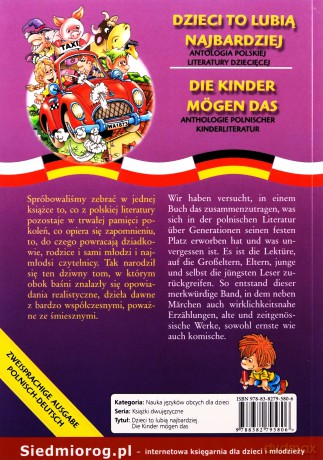 Dzieci to lubią najbardziej. Antologia polskiej literatury dziecięcej wer. polsko-niemiecka [KSIĄŻKA]