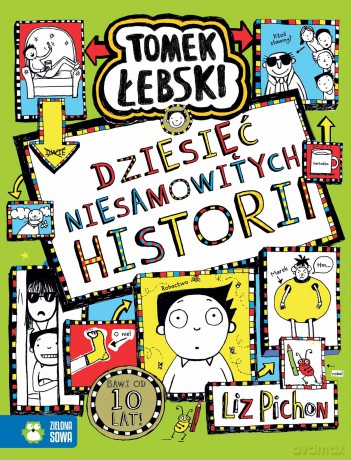 Dziesięć niesamowitych historii. Tomek Łebski - Liz Pichon [KSIĄŻKA]