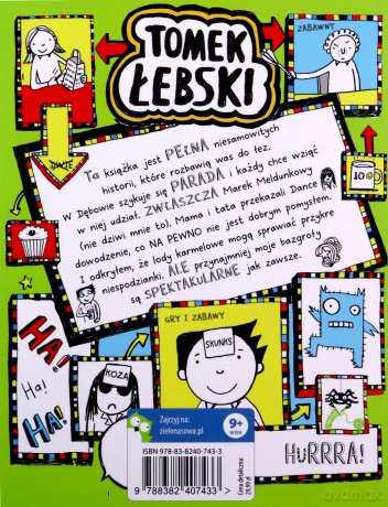 Dziesięć niesamowitych historii. Tomek Łebski - Liz Pichon [KSIĄŻKA]