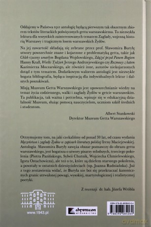 Getto warszawskie w literaturze polskiej. Antologia - Sławomir Buryła [KSIĄŻKA]