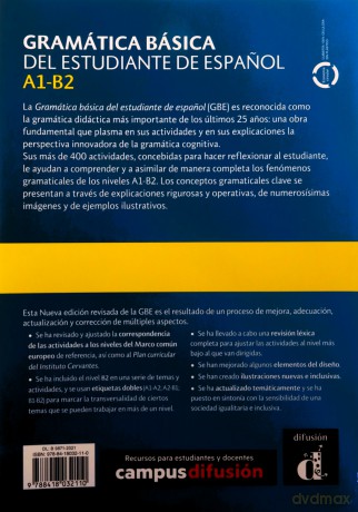Gramática básica del estudiante de espanol A1-B2 [KSIĄŻKA]