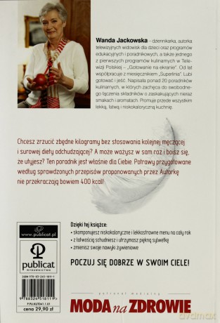 Jak Schudnąć Każdy Przepis Do 400 Kcal (broszurowa) - Wanda Jackowska [KSIĄŻKA]