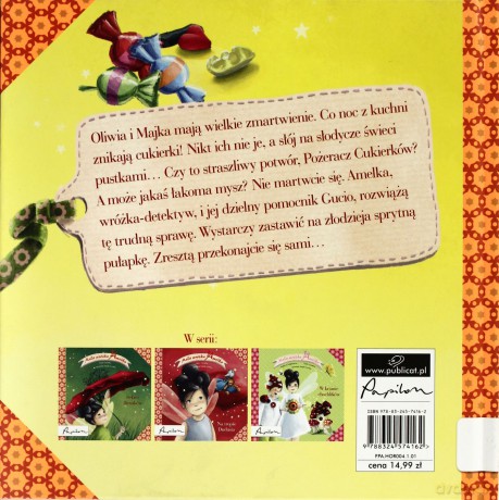 Mała Wróżka Amelka Zaginione Cukierki (twarda) 0 - Claire Gaudriot [KSIĄŻKA]