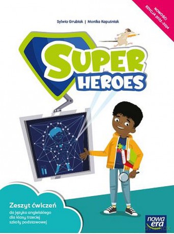 Język angielski Super Heroes Zeszyt ćwiczeń 3 klasa szkoła podstawowa EDYCJA 2022-2024 70165 - Monika Kapuśniak, Kevin Hadley [KSIĄŻKA]