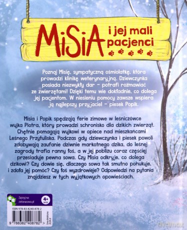 Leśne przytulisko. Misia i jej mali pacjenci - Aniela Cholewińska-Szkolik [KSIĄŻKA]