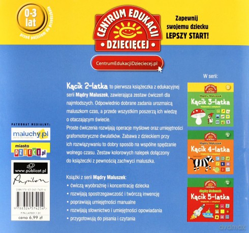 Mądry Maluszek Kącik 2-Latka - Weronika Goszczyńska [KSIĄŻKA]