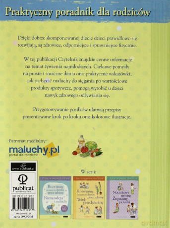 Nakarmić Dziecko Przepisy Na Zdrowe I Kolorowe Posiłki Wiek Przedszkolny - Henny Fordham [KSIĄŻKA]