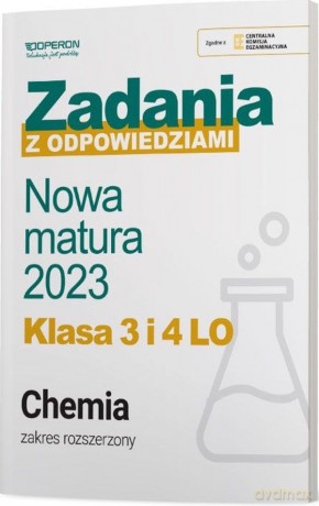 Nowa matura 2023 Chemia Zadania z odpowiedziami Klasa 3 i 4 LO Zakres rozszerzony - Piotr Malecha [KSIĄŻKA]