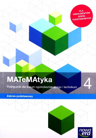 Nowe matematyka podręcznik klasa 4 liceum i technikum zakres podstawowy 68142 [KSIĄŻKA]