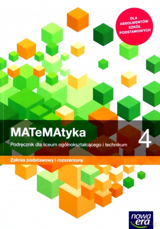 Nowe matematyka podręcznik klasa 4 liceum i technikum zakres podstawowy i rozszerzony 68182 [KSIĄŻKA]