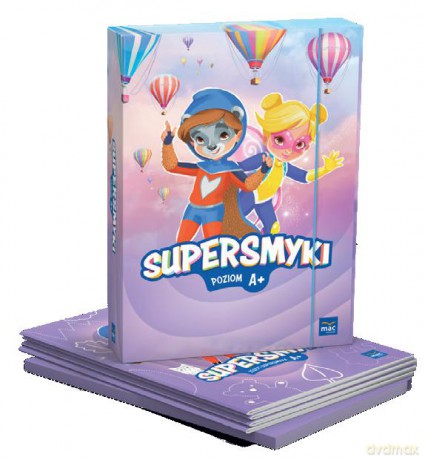 Supersmyki Poziom A+ czterolatek [KSIĄŻKA]