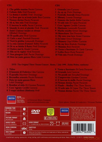 3tenors: The Very Best Of The 3 Tenors [2CD]+[DVD]