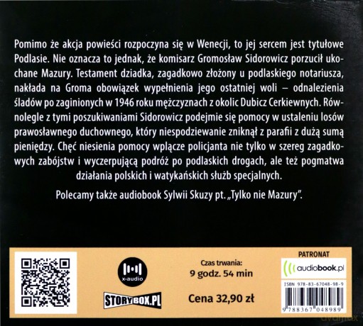 Tylko nie Podlasie - Sylwia Skuza [AUDIOBOOK]