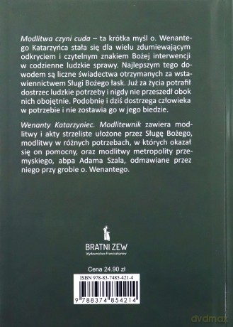 Wenanty Katarzyniec. Modlitewnik - Edward Staniukiewicz [KSIĄŻKA]