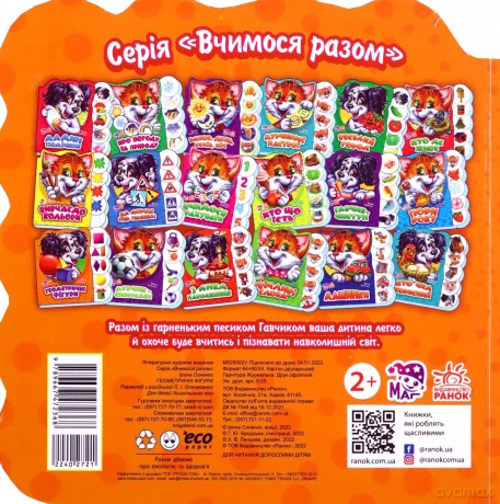 Wspólna nauka Figury geometryczne wer. ukraińska [KSIĄŻKA]
