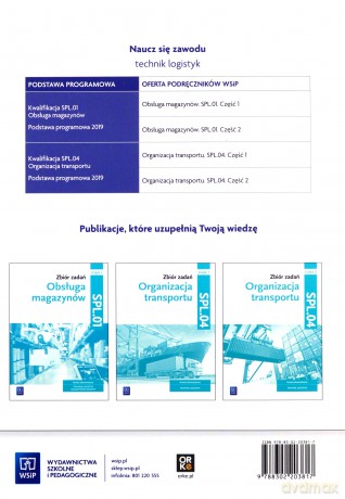 Zbiór zadań Obsługa magazynów Kwalifikacja SPL.01 Część 2 - Grażyna Karpus [KSIĄŻKA]