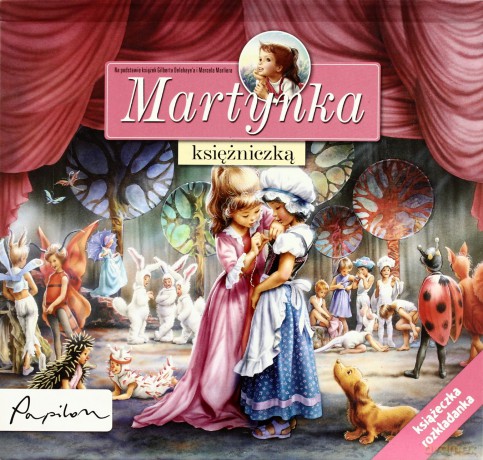 Martynka Księżniczką Książeczka Rozkładanka (twarda) [KSIĄŻKA]