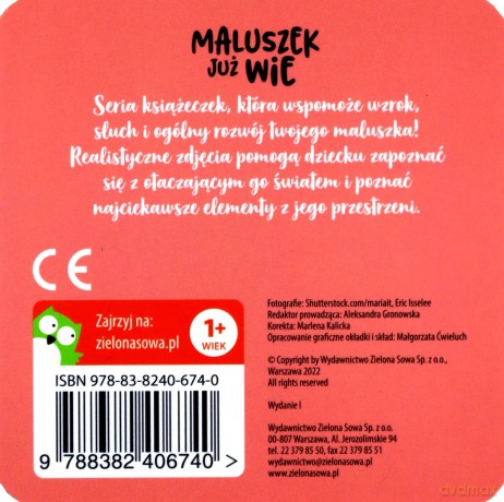 Zwierzęta na wsi. Maluszek już wie [KSIĄŻKA]