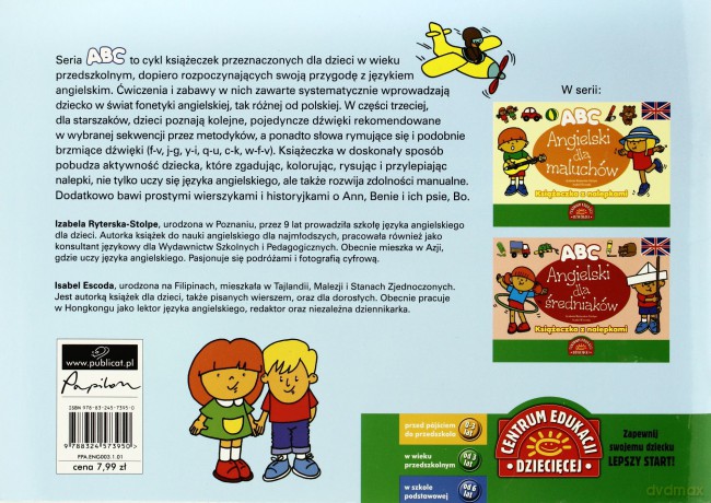 Angielski Dla Starszaków Książeczka Z Nalepkami [KSIĄŻKA]