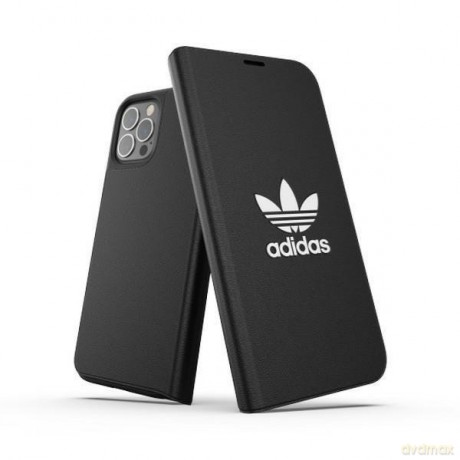 Adidas OR Booklet Case BASIC iPhone 12/12 Pro 6,1" czarno biały/black white 42227