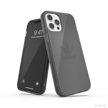 Adidas OR Protective iPhone 12 Pro Max Clear Case czarny przezroczysty/smokey black