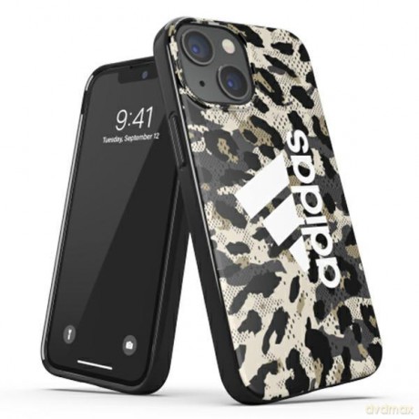 Adidas OR Snap Case Leopard iPhone 13 mini 5,4" beżowy/beige 47255