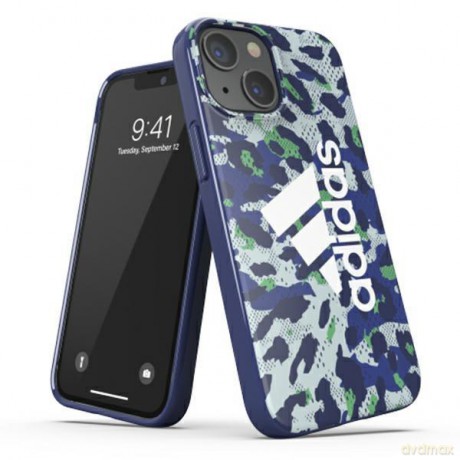 Adidas OR Snap Case Leopard iPhone 13 mini 5,4" niebieski/blue 47257