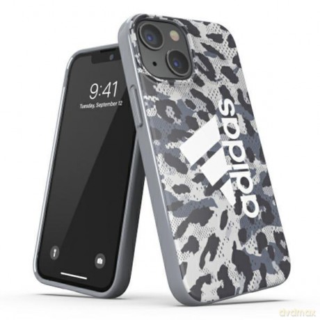 Adidas OR Snap Case Leopard iPhone 13 mini 5,4" szary/grey 47256