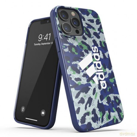 Adidas OR Snap Case Leopard iPhone 13 Pro Max 6,7" niebieski/blue 47263