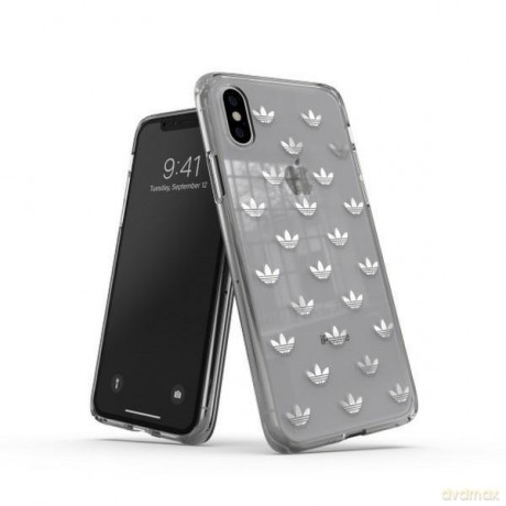 Adidas OR SnapCase ENTRY iPhone X/Xs srebrny/silver 33338