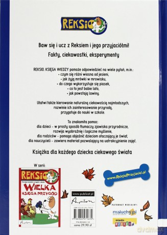 Reksio Księga Wiedzy (twarda) [KSIĄŻKA]