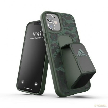 Adidas SP Grip Case Leopard iPhone 12 Mini green/zielony 43719