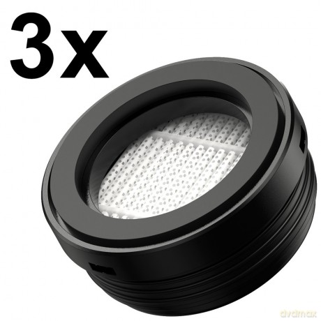 Baseus 3x filtr wkład do odkurzacza samochodowego Baseus A2 czarny (CRXCQA2-A01)