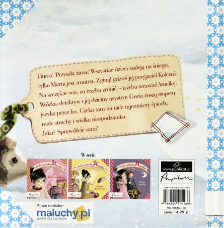 Mała Wróżka Amelka Zimowe Śledztwo (twarda) [KSIĄŻKA]