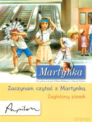 Martynka Zaczynam Czytać Z Martynką Zaginiony Piesek [KSIĄŻKA]