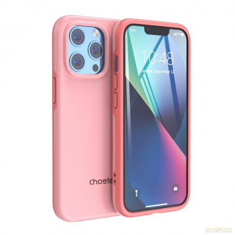 Choetech MFM Anti-drop case etui Made For MagSafe do iPhone 13 Pro różowy (PC0113-MFM-PK)