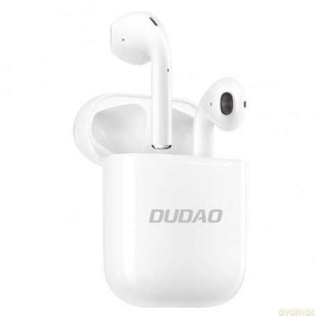 Dudao douszne słuchawki bezprzewodowe TWS Bluetooth 5.0 biały (U10H)