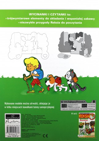 Reksio Na Wakacjach Wycinanki I Czytanki [KSIĄŻKA]