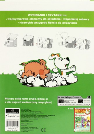 Reksio Podwórko Wycinanki I Czytanki [KSIĄŻKA]