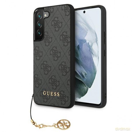 Guess GUHCS22SGF4GGR S901 S22 szary/grey hardcase 4G Charms Collection