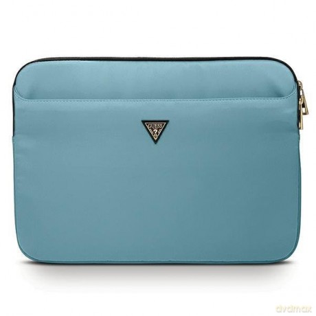 Guess Sleeve GUCS13NTMLLB 13" niebieski /blue Nylon Triangle Logo
