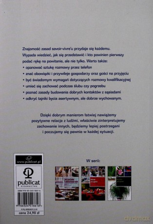 Savoir-Vivre Na Co Dzień - Agnieszka Sakowicz [KSIĄŻKA]