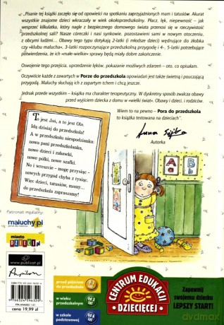Pora Do Przedszkola 12 Przygód Przedszkolaka (twarda) - Anna Sójka [KSIĄŻKA]