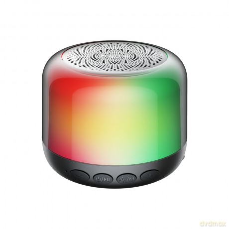 Joyroom głośnik bezprzewodowy Bluetooth 5.0 RGB czarny (JR-ML03)