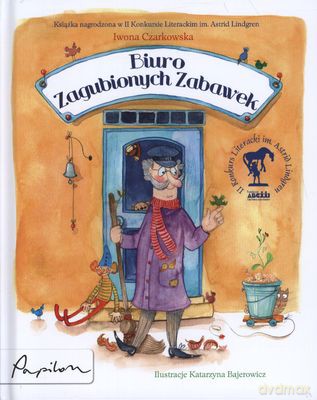 Biuro Zaginionych Zabawek (twarda) - Iwona Czarkowska [KSIĄŻKA]
