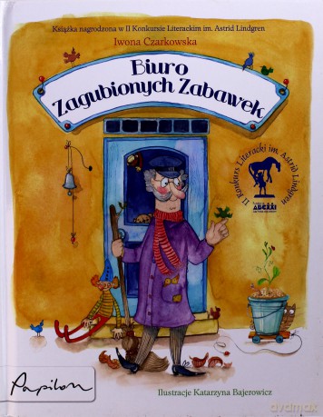 Biuro Zaginionych Zabawek (twarda) - Iwona Czarkowska [KSIĄŻKA]